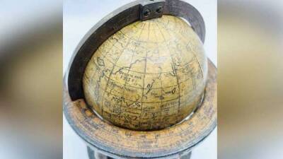 Уильям Шекспир - Христофор Колумб - В Британии выставлен на аукцион редчайший глобус 16-го века - lenta.ua - Украина - Англия - Австралия - Греция