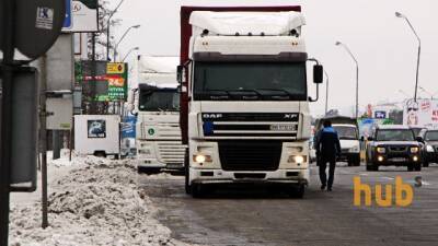 Въезд грузовиков в Киев ограничили из-за непогоды - hubs.ua - Украина - Киев