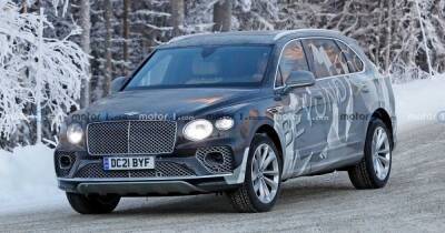 Внедорожный лимузин: самый дорогой кроссовер Bentley показали на первых фото - focus.ua - Украина - Швеция