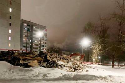 В российском городе по ошибке снесли многоквартирный дом - lenta - Россия - республика Карелия