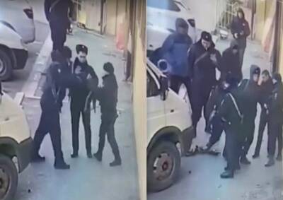 Драка между полицейскими попала на видео в Дагестане - bloknot.ru - Россия - Махачкала - респ. Дагестан - Дагестан