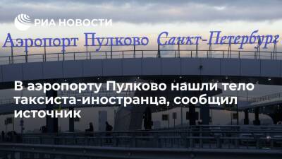 Источник: в аэропорту Пулково нашли тело таксиста из Таджикистана - ria - Россия - Санкт-Петербург - Таджикистан - Санкт-Петербург