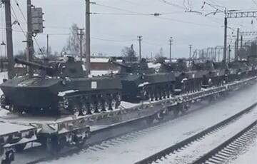 В Беларусь прибывают российские боевые машины - charter97.org - Белоруссия - Минск