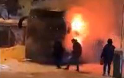 Еще один электробус сгорел в Москве - zr.ru - Москва