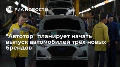 "Автотор" планирует начать выпуск автомобилей трех новых брендов, их число может вырасти - smartmoney.one - Россия - Калининград