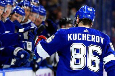 Александр Овечкин - Никита Кучеров - Кучеров - 14-й российский хоккеист, который набрал 650 очков за карьеру в НХЛ - sport.ru - Россия