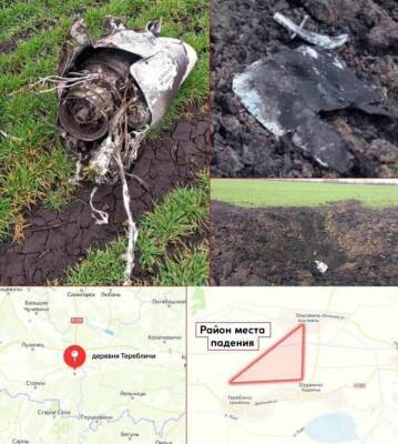 В Столинском районе упали обломки крылатой ракеты, жители сообщают, что слышали взрыв - udf.by - Украина - Донецк - Голландия - район Столинский