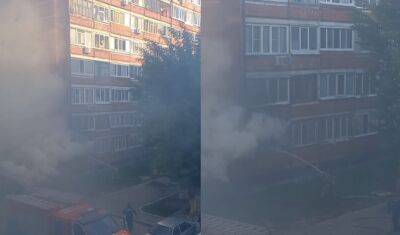 В Тюмени в доме на улице Ставропольской загорелась квартира - nashgorod.ru - Тюмень - Тобольск