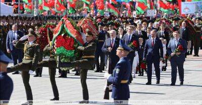 Aleksandr Lukashenko - Lukashenko: Great Victory has become integral part of Belarusian national idea - udf.by - Belarus - Ukraine - Russia - city Minsk
