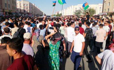 В МВД прокомментировали ситуацию с незаконными демонстрациями Каракалпакстане - podrobno.uz - Узбекистан - Ташкент