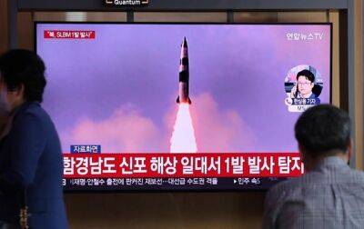 Северная Корея провела запуск баллистической ракеты - korrespondent - Южная Корея - США - Украина - КНДР - Пхеньян - Корея - Ракеты