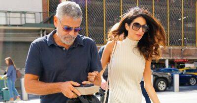 Джордж Клуни - Амаль Клуни - Жена Джорджа Клуни показала, с чем сочетать трикотажное платье осенью - focus.ua - Украина - Нью-Йорк - Нью-Йорк