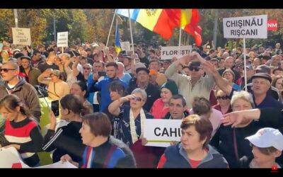 Майя Санду - В столице Молдовы тысячи людей требуют отставки правительства - unn.com.ua - Москва - Украина - Киев - Молдавия - Газ
