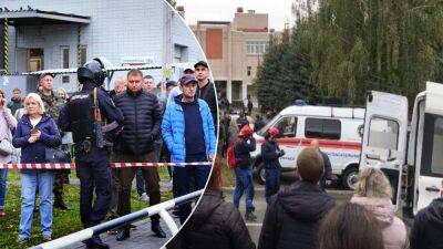 Испуганные дети и полный хаос: видео из школы в Ижевске, где произошла смертельная стрельба - 24tv.ua - Ижевск