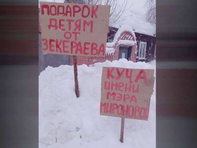 Женщину избили за жалобу на чиновников из-за неубранного снега