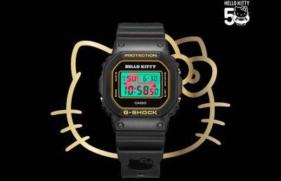 Casio и Hello Kitty выпустили часы в честь 50-летия G-Shock - ilenta.com - Япония