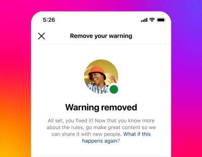 Meta расширяет функцию снятия страйков в Instagram