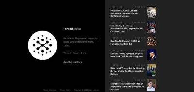 Экс-инженеры Twitter запускают Particle — новостной агрегатор на основе ИИ