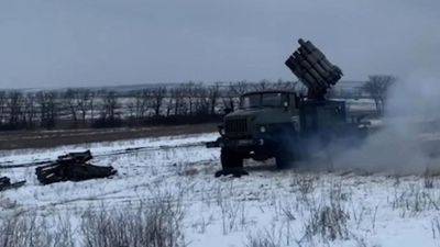 ВСУ с помощью артиллерии уничтожили редкий российский бомбомёт РБУ-6000 (видео)