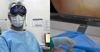 Apple Vision Pro помогает врачам в Бразилии: Инновационная гарнитура используется во время артроскопии плеча - gagadget.com - Бразилия