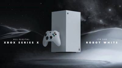 Microsoft представляет белую Xbox Series X, а также новые варианты памяти
