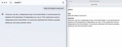 Приложение ChatGPT для Mac сохраняло разговоры в виде обычного текста