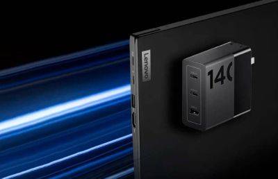 Представлены зарядные устройства Lenovo ThinkPlus GaN на 100 и 140 Вт