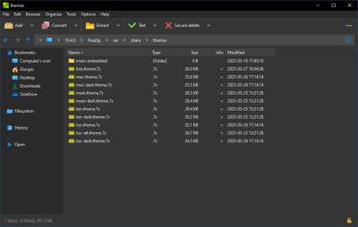 Релиз кроссплатформенного открытого многофункционального архиватора PeaZip 10.7
