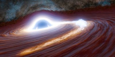 Зафиксирована вспышка черной дыры, которая сияет как 10 триллионов Солнц
