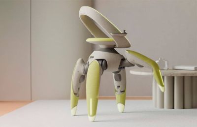 Представлен робот-стул Walk Me, который прийдет к вам по команде