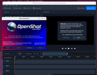Релиз кроссплатформенного видеоредактора OpenShot 3.4.0
