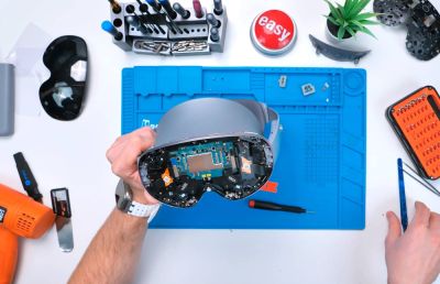 Проведена разборка гарнитуры Samsung Galaxy XR