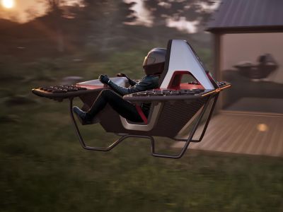 Полёт будущего: реактивный мотоцикл JetBike