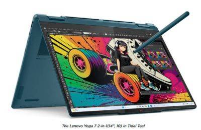 Lenovo выпустила ноутбуки-трансформеры Yoga 7 2-в-1