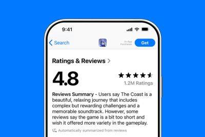 Обзоры с использованием искусственного интеллекта появятся в Apple App Store