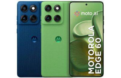 Полностью рассекречен смартфон Motorola Edge 60