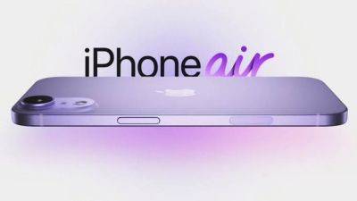 Инсайдер: Apple уже разрабатывает следующие модели iPhone Air и планирует обновлять линейку каждый год
