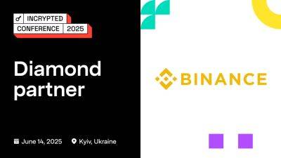 Binance стала Diamond Partner крупнейшего криптособытия в Украине — Incrypted Conference 2025