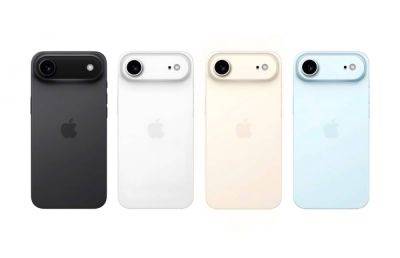 Показаны цветовые варианты, в которых выйдет iPhone 17 Air