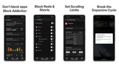 Представлено приложение ScrollGuard для Android, которое блокирует ленты коротких видео