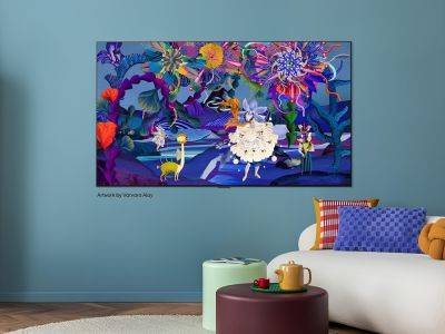 LG превратила телевизоры в цифровые галереи