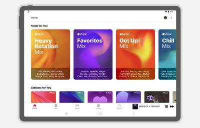 Apple Music для Android имеет новый дизайн