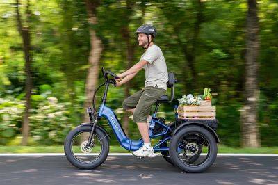 Трёхколёсный велосипед Rottweiler рассчитан на нагрузку до 226 кг