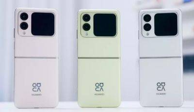 Huawei работает над более доступной раскладушкой Nova Flip S: смартфон будет доступен в шести цветах