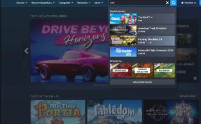 Valve представила обновлённое меню Steam