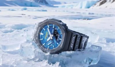 “Замерзшее время”: Casio представила лимитированные часы G‑Shock GA‑2100 Harbin City Edition
