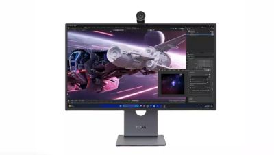 Lenovo представила профессиональный монитор Yoga Pro 27UD‑10 с 4K‑камерой и продвинутой цветокоррекцией
