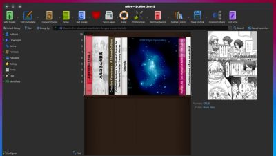 Выпуск открытого проекта для создания и хранения в электронной библиотеке книг разного формата Calibre 9.3