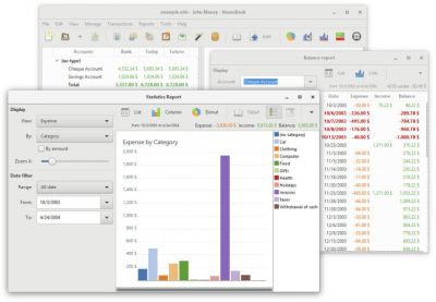 Выпуск HomeBank 5.10 — открытого проекта для ведения личной бухгалтерии