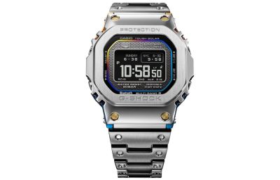 Представлены часы Casio G-Shock GMW-BZ5000RC-1 с градиентным радужным покрытием